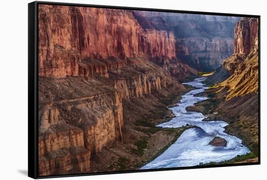 USA, Arizona, Grand Canyon, Colorado River, Float Trip, from Nankoweap-John Ford-Framed Stretched Canvas