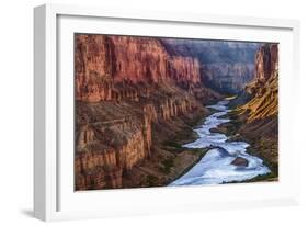 USA, Arizona, Grand Canyon, Colorado River, Float Trip, from Nankoweap-John Ford-Framed Photographic Print