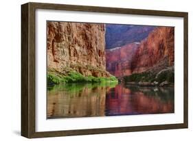 USA, Arizona, Grand Canyon, Colorado River Float Trip Whitmore Creek-John Ford-Framed Photographic Print