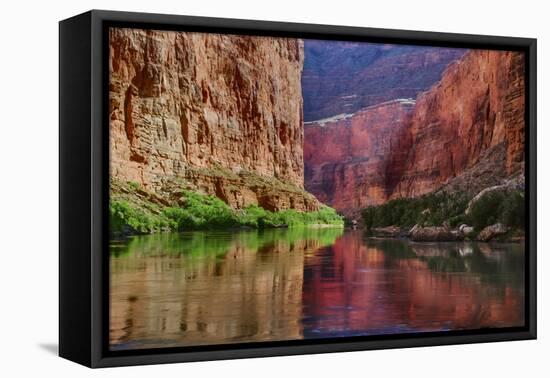 USA, Arizona, Grand Canyon, Colorado River Float Trip Whitmore Creek-John Ford-Framed Stretched Canvas