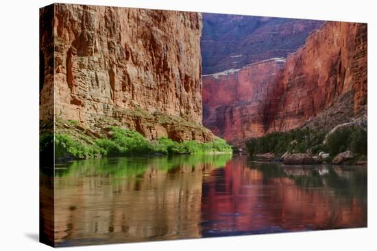 USA, Arizona, Grand Canyon, Colorado River Float Trip Whitmore Creek-John Ford-Stretched Canvas