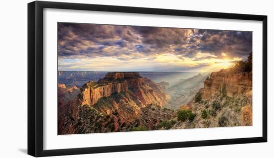 USA, Arizona, Grand Canyon National Park, North Rim, Cape Royale-Michele Falzone-Framed Premium Photographic Print