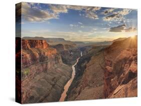 USA, Arizona, Grand Canyon National Park (North Rim), Toroweap (Tuweep) Overlook-Michele Falzone-Stretched Canvas