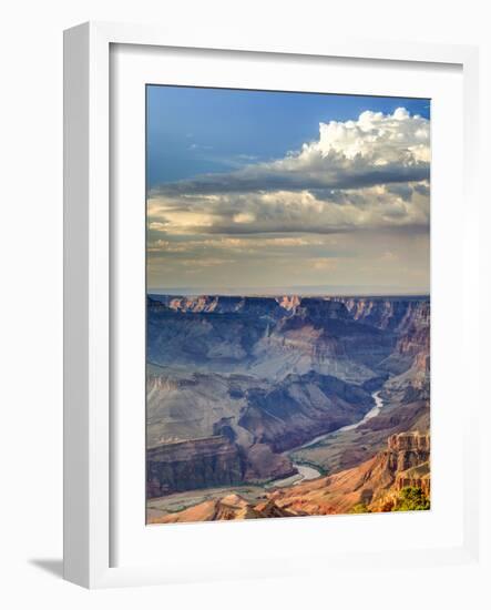 USA, Arizona, Grand Canyon National Park (South Rim), Colorado River from Desert View-Michele Falzone-Framed Photographic Print