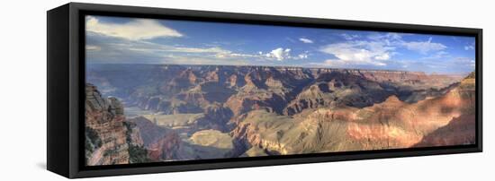 USA, Arizona, Grand Canyon National Park (South Rim), Mather Point-Michele Falzone-Framed Stretched Canvas