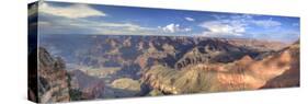 USA, Arizona, Grand Canyon National Park (South Rim), Mather Point-Michele Falzone-Stretched Canvas