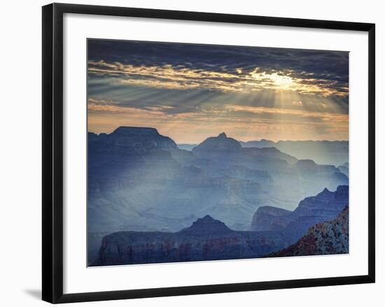 USA, Arizona, Grand Canyon National Park (South Rim), Mather Point-Michele Falzone-Framed Photographic Print