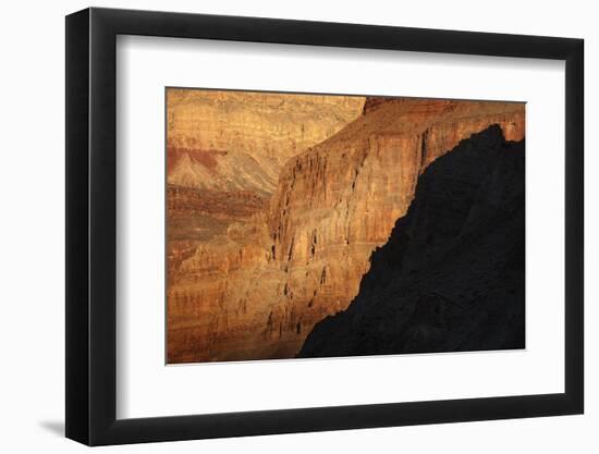USA, Arizona, Grand Canyon National Park. Sunrise on Canyon Cliffs-Don Grall-Framed Photographic Print