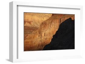 USA, Arizona, Grand Canyon National Park. Sunrise on Canyon Cliffs-Don Grall-Framed Photographic Print