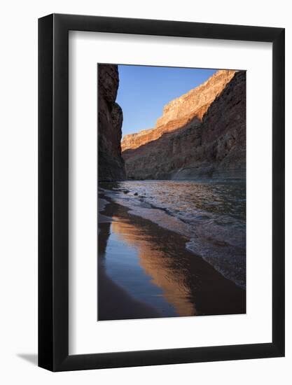 USA, Arizona, Grand Canyon National Park. Sunrise Reflects Off Sand-Don Grall-Framed Photographic Print