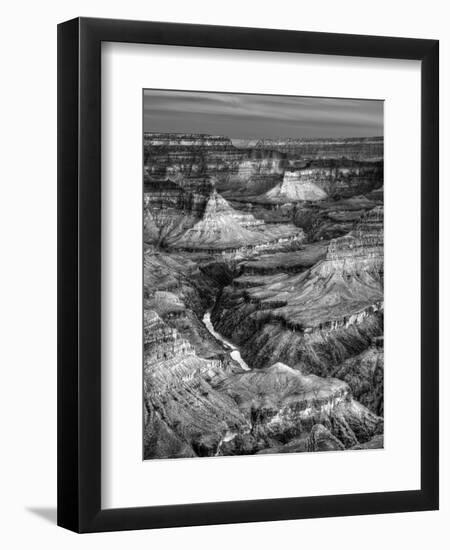 USA, Arizona, Grand Canyon National Park, Sunrise View of Colorado River from Mojave Point-Ann Collins-Framed Photographic Print