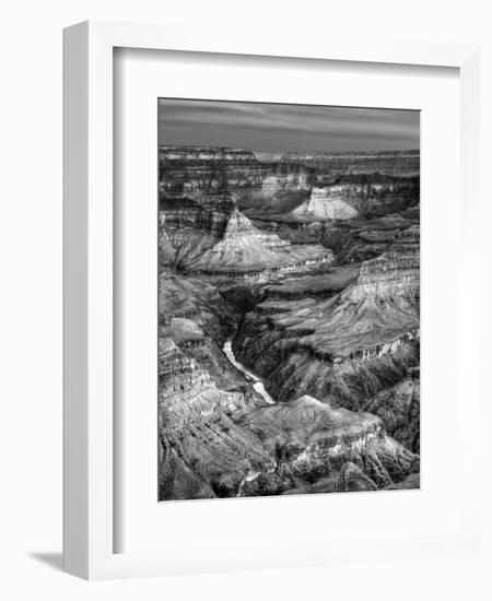 USA, Arizona, Grand Canyon National Park, Sunrise View of Colorado River from Mojave Point-Ann Collins-Framed Photographic Print