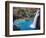 USA, Arizona, Havasupai Reservation. Havasu Falls in the Grand Canyon-Jaynes Gallery-Framed Photographic Print