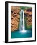 USA, Arizona, Havasupai Reservation. Mooney Falls in the Grand Canyon-Jaynes Gallery-Framed Photographic Print