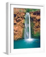 USA, Arizona, Havasupai Reservation. Mooney Falls in the Grand Canyon-Jaynes Gallery-Framed Photographic Print