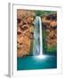 USA, Arizona, Havasupai Reservation. Mooney Falls in the Grand Canyon-Jaynes Gallery-Framed Photographic Print