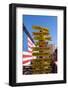 USA, Arizona, Historical Route 66, Seligman, Signpost-Catharina Lux-Framed Photographic Print