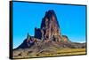 USA, Arizona, Kayenta, Agathla Peak-Bernard Friel-Framed Stretched Canvas