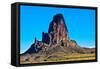 USA, Arizona, Kayenta, Agathla Peak-Bernard Friel-Framed Stretched Canvas