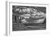 USA, Arizona, Monument Valley Approaching Storm-John Ford-Framed Photographic Print