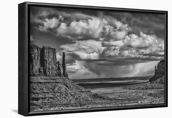 USA, Arizona, Monument Valley Approaching Storm-John Ford-Framed Photographic Print