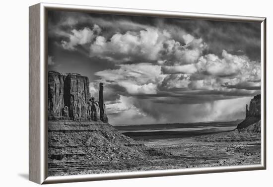 USA, Arizona, Monument Valley Approaching Storm-John Ford-Framed Photographic Print