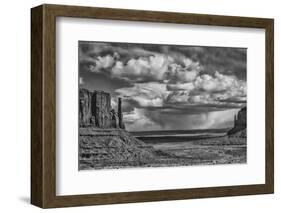 USA, Arizona, Monument Valley Approaching Storm-John Ford-Framed Photographic Print