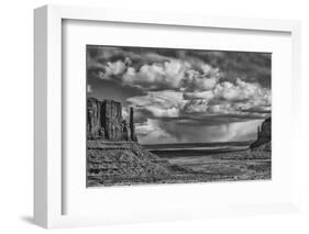 USA, Arizona, Monument Valley Approaching Storm-John Ford-Framed Photographic Print