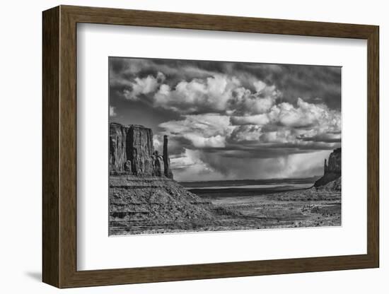 USA, Arizona, Monument Valley Approaching Storm-John Ford-Framed Photographic Print