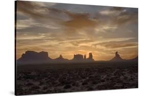 USA, Arizona, Monument Valley, First Light-John Ford-Stretched Canvas