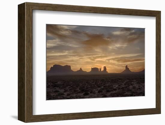 USA, Arizona, Monument Valley, First Light-John Ford-Framed Photographic Print