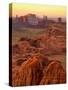 USA, Arizona, Monument Valley, Sunset View from Hunt's Mesa-Ann Collins-Stretched Canvas