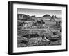 USA, Arizona, Monument Valley, View from Hunt's Mesa at Dawn-Ann Collins-Framed Photographic Print