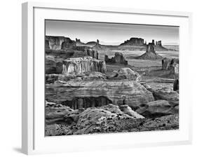 USA, Arizona, Monument Valley, View from Hunt's Mesa at Dawn-Ann Collins-Framed Photographic Print