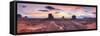 USA, Arizona, Monument Valley-Michele Falzone-Framed Stretched Canvas