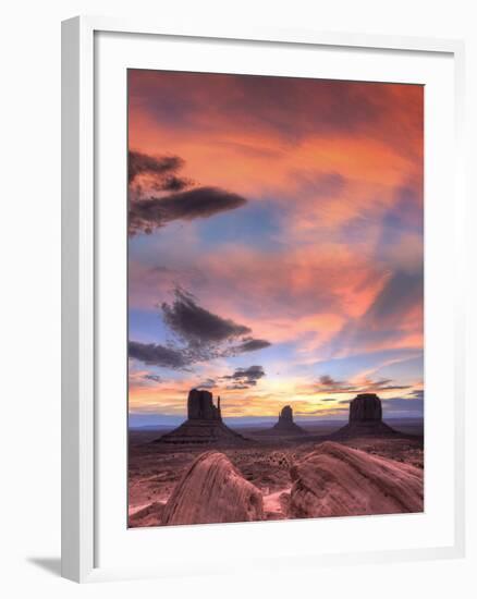 USA, Arizona, Monument Valley-Michele Falzone-Framed Photographic Print