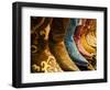 USA, Arizona, Old Scottsdale, Line Up of New Cowboy Boots-Terry Eggers-Framed Photographic Print