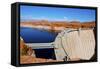 USA, Arizona, Page, Glen Canyon Dam Removed turbine runner-Bernard Friel-Framed Stretched Canvas