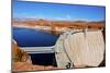 USA, Arizona, Page, Glen Canyon Dam Removed turbine runner-Bernard Friel-Mounted Photographic Print