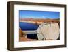 USA, Arizona, Page, Glen Canyon Dam Removed turbine runner-Bernard Friel-Framed Photographic Print