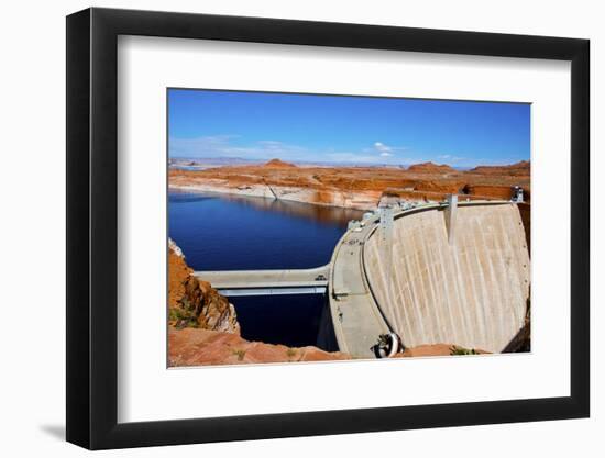 USA, Arizona, Page, Glen Canyon Dam Removed turbine runner-Bernard Friel-Framed Photographic Print