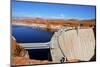 USA, Arizona, Page, Glen Canyon Dam Removed turbine runner-Bernard Friel-Mounted Photographic Print