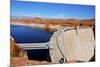 USA, Arizona, Page, Glen Canyon Dam Removed turbine runner-Bernard Friel-Mounted Premium Photographic Print