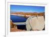 USA, Arizona, Page, Glen Canyon Dam Removed turbine runner-Bernard Friel-Framed Photographic Print