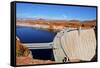 USA, Arizona, Page, Glen Canyon Dam Removed turbine runner-Bernard Friel-Framed Stretched Canvas