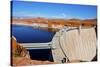 USA, Arizona, Page, Glen Canyon Dam Removed turbine runner-Bernard Friel-Stretched Canvas