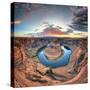 USA, Arizona, Page, Horseshoe Bend Canyon-Michele Falzone-Stretched Canvas