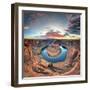 USA, Arizona, Page, Horseshoe Bend Canyon-Michele Falzone-Framed Photographic Print