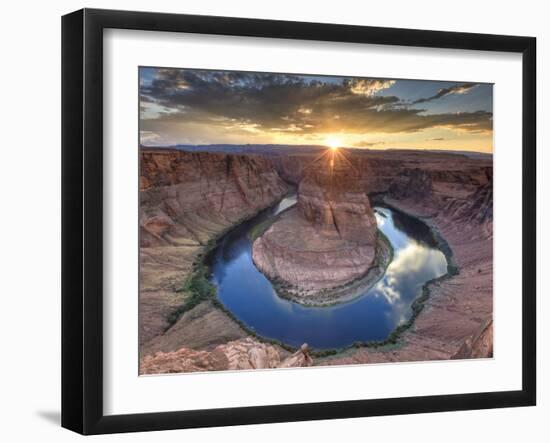 USA, Arizona, Page, Horseshoe Bend Canyon-Michele Falzone-Framed Photographic Print