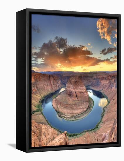 USA, Arizona, Page, Horseshoe Bend Canyon-Michele Falzone-Framed Stretched Canvas